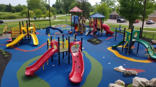 outdoor playground equipment