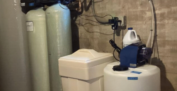 water softener for new construction Houston