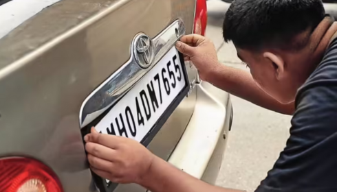 book my high security no plate